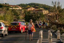 La tornade a frappé le village de Pomas dans l'Aude le 24 août 2026