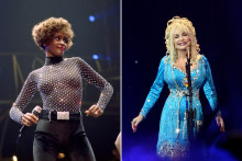 Dolly Parton et Whitney Houston.