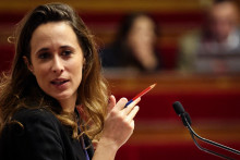 Clémence Guetté à l'Assemblée nationale, le 13 janvier 2026