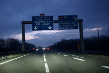 Une autoroute en Savoie. (Illustration)