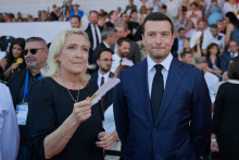 Marine Le Pen et Jordan Bardella, le 14 juillet 2026