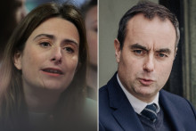 Marine Tondelier et Sébastien Lecornu