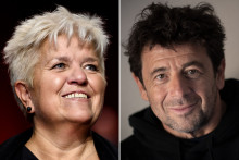 Mimie Mathy et Patrick Bruel.