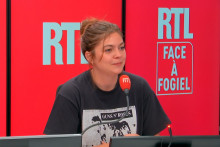 Louane au micro de Marc-Olivier Fogiel sur RTL, ce vendredi 4 septembre 2026