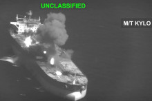 Un pétrolier iranien détruit par l'armée américaine, le 5 septembre 2026