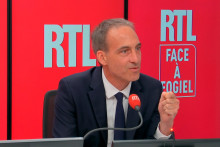 Raphaël Glucksmann, sur RTL le 8 septembre 2026.