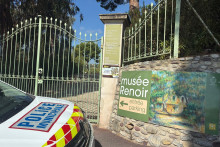 L'entrée du musée Renoir de Cagnes-sur-Mer cambriolé le 8 septembre 2026.
