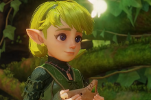 Une image de "The Legend of Zelda: Ocarina of Time", dont la sortie est prévue le 5 novembre.