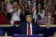 Donald Trump à la convention du parti Républicain à Dallas, le 10 septembre 2026.