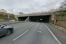 Le véhicule dans lequel se trouvaient la mère de famille, enceinte, et son enfant de deux ans, a pris feu dans le tunnel de Mantes-la-Ville situé sur l'autoroute A13.