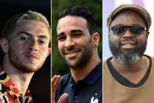 Michou, Adil Rami et Issa Doumbia
