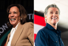 Kamala Harris et Gavin Newsom