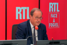 François Hollande face à Fogiel, le 15 septembre 2026.