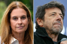 Karine Viseur et Patrick Bruel.