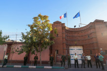 L'ambassade de France à Téhéran en octobre 2025.