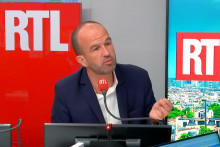 Manuel Bompard sur RTL le 21 septembre 2026.