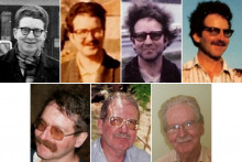 Un montage d'images diffusées par la Gendarmerie nationale française le 10 février 2026 présente des portraits, pris à différentes années et en différents lieux, de Jacques Leveugle.