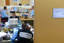 Des enquêteurs de la gendarmerie d'Orthez