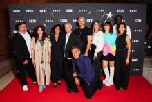 L'équipe de la "Star Academy" lors de conférence de presse le 23 septembre 2026.