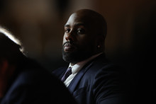 Teddy Riner le 28 novembre 2025 à Abou Dhabi.