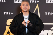 Mosimann lors de la conférence de presse de la "Star Academy" le 23 septembre 2026.