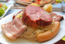 La choucroute alsacienne