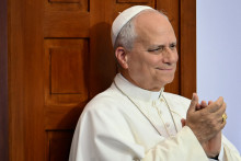 Le pape Léon XIV, à Lourdes le 27 septembre