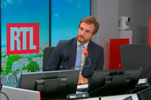 Andréa Kotarac, porte-parole du Rassemblement national, dans le studio de RTL, le 29 septembre 2026