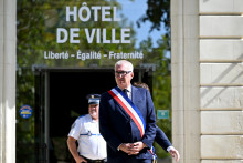 Le maire d'Alès Christophe Rivenq