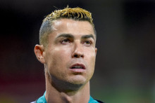 Cristiano Ronaldo lors du match de Ligue des nations du Portugal contre la Norvège, le 27 septembre 2026 à Oslo.