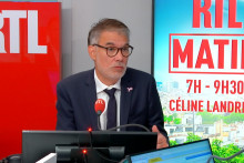 Olivier Faure, premier secrétaire du Parti socialiste, candidat à la primaire PS-Place publique, dans RTL Matin le 2 octobre 2026.
