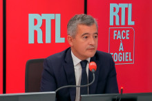 Le garde des Sceaux, Gérald Darmanin sur RTL le 2 octobre 2026.