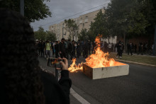 Des heurts en marge de mouvement des lycéens, le 1er octobre