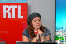 Louane sur RTL le 3 octobre 2026.