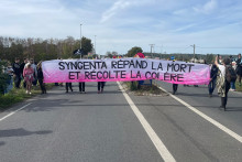 Une manifestation dans l'Eure pour dénoncer le lobby agroalimentaire le samedi 3 octobre 2026.