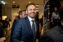 Paul Saint-Pierre Plamondon, dirigeant du Parti québécois