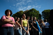 Des étudiants du lycée Mandela à Nantes