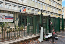 Le lycée Marie-Curie de Marseille, le 7 octobre 2026.