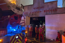 Le marché des Enfants rouges sinistré par un incendie, le 12 octobre 2026