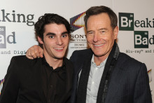 RJ Mitte et Bryan Cranston en 2013