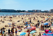 La plage des Sables-d'Olonne