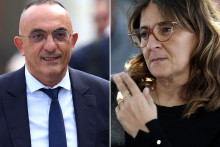 Mohamed Sanhadji et Fayza Lamari, la mère de Kylian Mbappé.