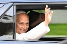 Le pape Leon XIV a quitté l'hôpital de Rome samedi 17 octobre.