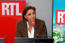 Laure Lavalette, dans le studio de RTL, le 22 octobre 2026
