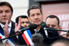 David Lisnard à Limoges au coté du maire de la ville Guillaume Guérin