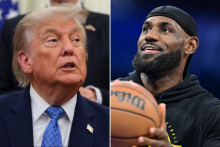 Donald Trump et LeBron James.