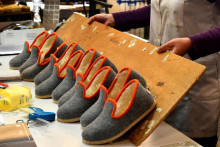 Une usine de charentaises
