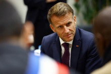 Emmanuel Macron, dans les Yvelines, le 23 octobre 2026