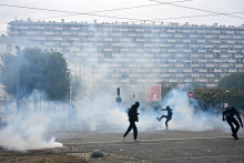 Des manifestants à Toulouse, le 24 octobre 2026