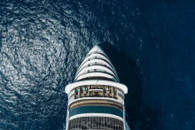 L'avant d'un bateau MSC Croisières France